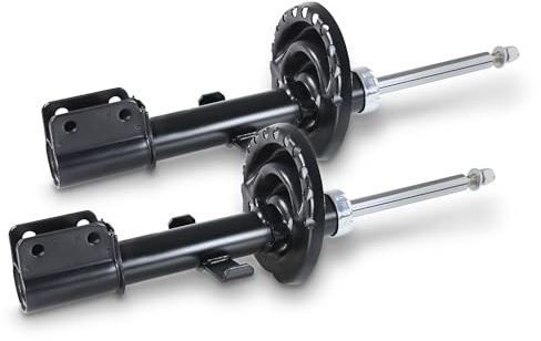 ATEC Germany 2x amortisseurs à gaz avant jambe de suspension | Compatible avec: RENAULT CLIO III, CLIO III Grandtour, CLIO III Kasten/Schrägheck, MODUS / GRAND MODUS