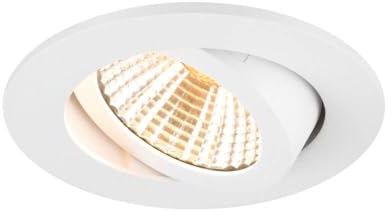 SLV NEW TRIA 68, Deckeneinbauleuchte, 1800-3000K, 38°, IP 20, rund, weiß