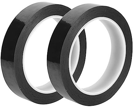OUNONA 2rollen Hochtemperaturband Hitzebeständiges Isolierband Antistatisches Band Wasserdichtes Säurebeständiges Spannungsbeständiges Reparaturwerkzeuge Für Elektronische Bauteile Versie