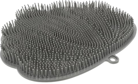 HONMEET Dusch Fußschrubber mit Starken Saugnäpfen Freihändig Nutzbar für Füße und Rücken Tpe Tiefenreinigend für Dusche