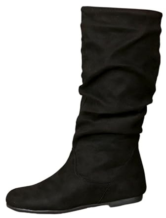 BGFIPAJG Regali Natale Personalizzati Stivali Da Neve Donna 40 Stivali Morbidi Donna 42 Stivali Per Polpacci Grossi Stivaletti Tacco Donna Con Lacci Stivali Da Neve Bianchi