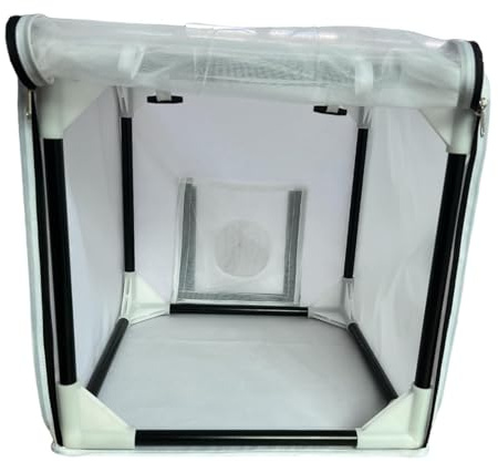 mophrati Cabina de pintura en aerosol, protección contra salpicaduras para proyectos de bricolaje y aficionados. Muebles.