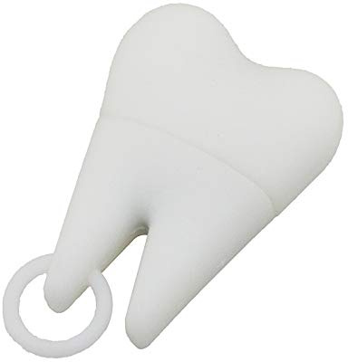 H-Customs Dente bianco con anello Chiavetta USB da 32 GB USB 3.0