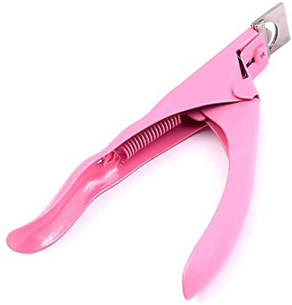 AAProTools Pink Stainless Steel Pet Dog Cat Nail Toe Claw Clippers Scissors Trimmer Cutter Grooming Tool