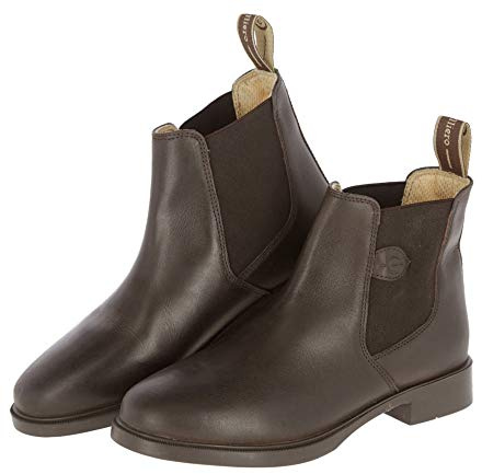 Ridstövlar läder klassisk mörkbrun, storlek 37