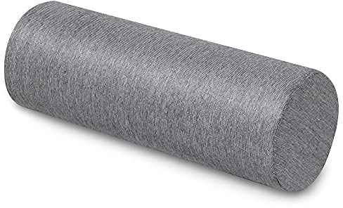 Spatium Palettenkissen Set abnehmbar Bezug wasserdicht Kaltschaum Palettenauflage Palettenpolster Palettenmöbel (Hellgrau Rollenkissen 20x60cm)