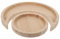 Plateau de Lune et Soleil en Bois Plateau de Service Rond pour Bijoux, Rangement de Table, Décoration Maison, Idée Cadeau DIY, Assiette à Collations et Mini Décoratif