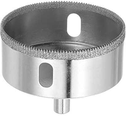 sourcing map 1pcs Diamond Drill Bits 70mm Serrated Hollow Core Hole Saw for Glass Ceramic Porcelain Tile Marble Stone