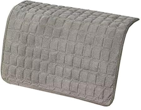 MeRcri Canapé Housse D'accoudoir, Couvre Canapé 50 x 50 cm 55 x 55 cm，Housse de Protection pour Appuie-Tête de Chaise Inclinable (Color : Light Grey, Size : 50X50CM/20X20IN)
