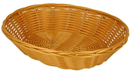 Metaltex 236800000 Corbeille à pain ovale PP 20 x 24 x 6 cm