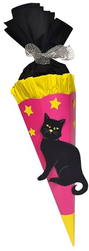 Schultüte Bastelset Schwarze Katze