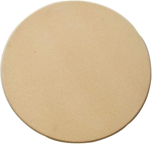 Pierre à pizza, grande pierre de cuisson en cordiérite pour four et barbecue, idéale pour cuire des pizzas croustillantes et du pain (28 cm)