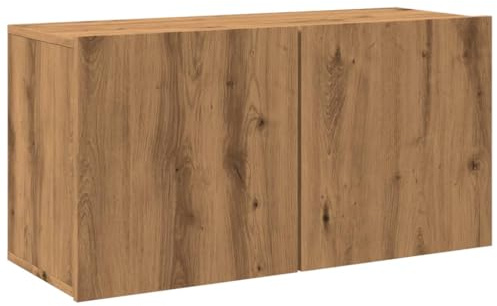 vidaXL TV-Wandschrank Artisan-Eiche 80x30x41 cm