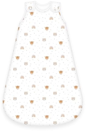 Herding babybest babysovsäck Little Friends 70 cm, med dragkedja på sidan och tryckknappar, yttermaterial: 100% bomull/fyllning: 100% polyester