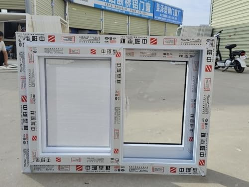 Locking Horizontal Sliding Aluminum Basement Windows with Screen for Roof Window House Indoor Outdoor - Ideal for Home, Cargo Trailer, RV, Sheds, Playhouses, and Chicken Coops