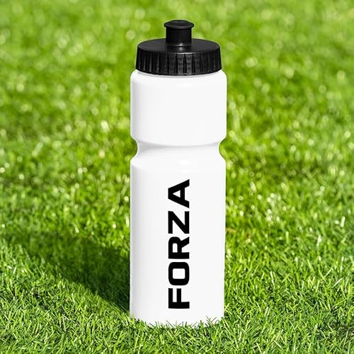 FORZA 750ml Sports Water Bottle | BPA-Free Water Bottles with Durable, Easy-Squeeze Design – Multiple Colours Available (Pack of 1, White)