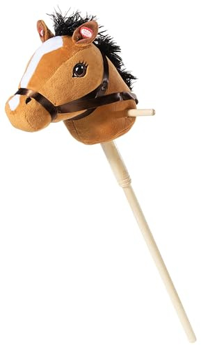 Heunec GmbH & Co.KG STECKENPFERD mit abnehmbarem Stecken braun