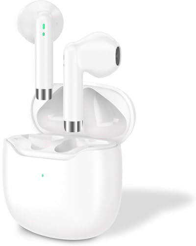 Wireless Earbuds, Bluetooth 5.3 Headphones In Ear with 4 ENC Noise Cancelling Mic, 50H Hi-Fi Stereo Wireless Earphones, Touch Control Bluetooth Ear Buds IP7 Waterproof for iPhone Android Samsung