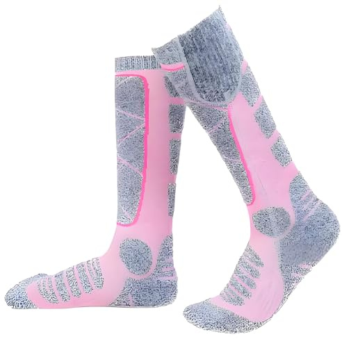 Washable Heated Socks with 4000mah Battery for Women & Men, Electric Heated Socks with 3 Heating Levels, Machine Washable Rechargeable for Hunting, Camping, Hiking, Cycling