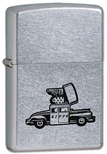 Zippo 60003080 - Accendino con logo, colore: nero opaco