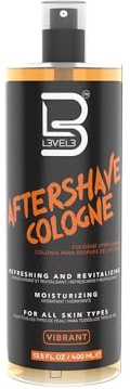 Level 3 After Shave Cologne - Calms Redness and Irritation - Hydrating and Refreshing for your Skin - Protects from Nicks and Bumps L3 (Vibrant)