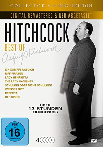 Best Of Alfred Hitchcock - Acht Noir Filme des Meister - Klassiker Collection [4 DVDs]