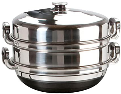 Globe Fire Dampfgartopf 16 Liter - Robust und langlebig aus Edelstahl - Passend für Terrassenofen Volcano & Krakatau
