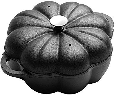 NMNMNM Cazuela de cerámica Resistente al Horno Mini cazuela Tapas Plato para Hornear Cocotte Bowl con Tapa para Regalo para el hogar Negro-2-25 * 30 * 10cm