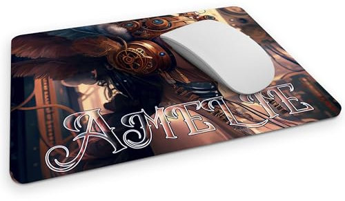 timalo® Gaming Mousepad personalisiert mit Namen | Mauspad mit Namen Geschenk für Gamer | Wunschname gaming Zone | Mädchen