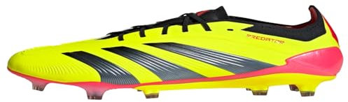 Adidas Predator Elite Firm Ground Soccer Cleats, Team Solar Yellow 2/Core Black/Solar, 9.5 UK