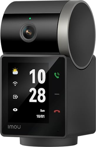 Imou Telecamera Rex VT Pro PT Cube IP/Wi-Fi 5MP/3K 2.8mm IR mic/Speaker/Screen