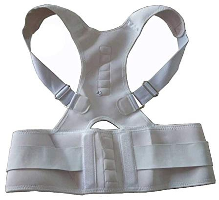 Women Men Corrector Back-Support Bandage Shoulder Corset Back Support Correction Belt good