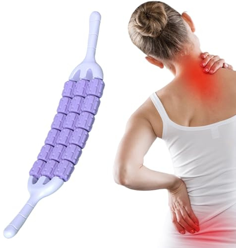 Beinroller Für Muskeln - Rutschfester Massageroller Für Beine | Verstellbares Entspannungstool Für Wade Oberschenkel Rücken Workout Yoga Training Anfänger