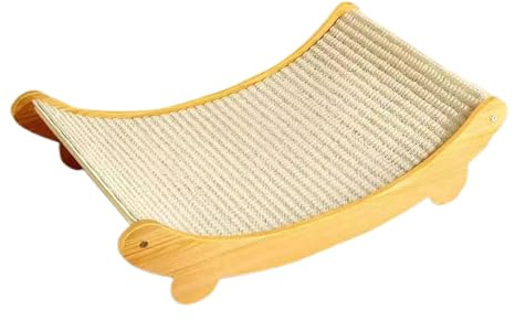 Rascador para Gatos - Cama Rascador De Sisal para Gatos - Multifuncional Transportable Tumbona Sofá para Gato De Interior Protege Sus Muebles, Rascar Y Descansar