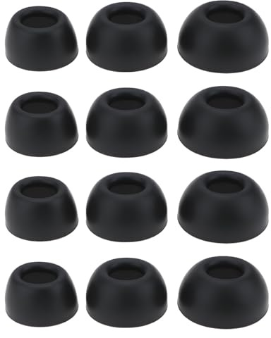 Create idea 6 Pares de Almohadillas de Silicona para Los Oídos Tamaño LMS Compatibles con Soundcore Liberty 4 NC