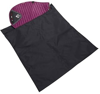 LeMieux Laundry Wash Bag in Black Prevents Horse Hair Blocking Washing Machine - 75 x 80 cm Large