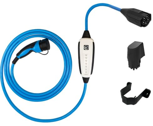 NRGkick FIX Select 10m GSM/GPS/SIM Schutzverriegelung inkl. Wandsteckdose 16A / bis zu 11kW Ladeleistung | flexible Wallbox