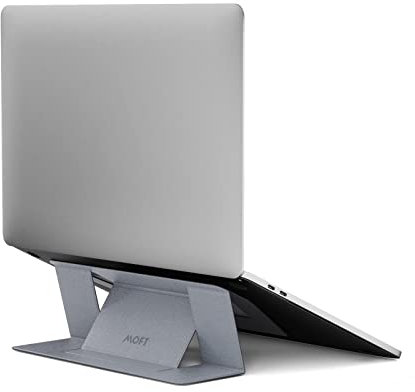 MOFT Laptop Stand with 2 Adjustable Angles 25° and 15°, Compatible with Laptops up to 16 Inches, Lightweight, Portable, Practical, Stable