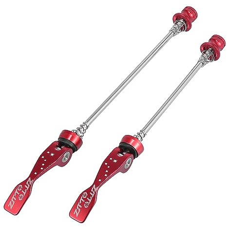 X AUTOHAUX 2pcs Mountain Bike Quick Release Lever Skewer Axle Wheel Hub