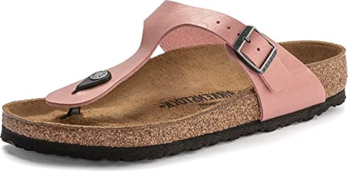 Birkenstock - Sandali da donna Gizeh, per adulti, rosso lucido (tango red), numero 40, Rosa antica., 40 EU