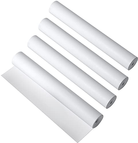 JADENS 4 Rollen schnell trocknendes Thermopapier für A40 tragbare Drucker, Mehrzweck-Thermopapier für Vertrag, Quittung, Bild, Hausaufgaben, unterstützt US-Briefgröße 8,5 × 11
