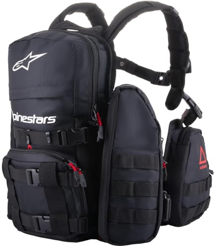 Alpinestars 6104524-12-OS: Techdura Tactical Pack Black/White