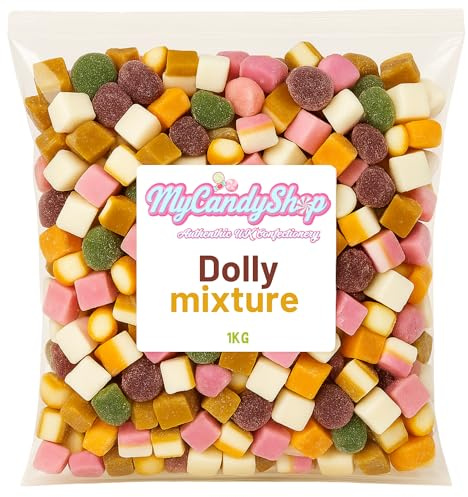 Original Dolly Mixtures 500g - Sweets In Bulk Cheap - Assortment For Parties, Gifts, Birthdays, Christmas, Easter Baskets & More - UK-Made