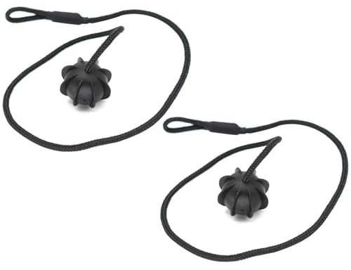 ZXYIWSDF Auto Kofferraum Halteband Kompatibel Mit VW Für GTI Für Golf MK5 MK6 Für Rabbit R R32 R20 2X Auto-Hutablage Schnur Kordel Tonneau-Abdeckung Drehgurthalter 1K6863447A
