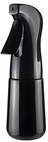 Eupneicu Flacon Pulvérisateur, Vaporisateur Cheveux 200ml, Cheveux Vaporisateurs Rechargeable, Avec Brume Fine Continue, Pour Coiffeurs, Alcool, Plantes Et Soin Du Visage [Noir]