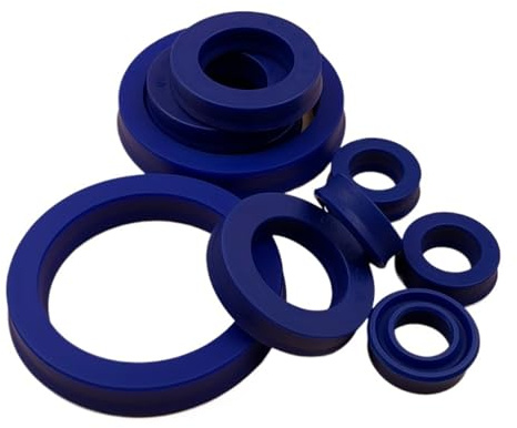 Hardware Fittings Polyurethane UN 25 * 35 * 8 25x35x8 25 * 40 * 8 25x40x8 U Cup Lip Cylinder Piston Hydraulic Rotary Shaft Rod Ring Gasket Wiper Oil Seal Seal Washer(10Pcs 25x40x8)