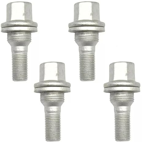 Car Accessories Compatible With Peugeot 206 207 208 308 407 3008 4 8Pcs Wheel Nuts Bolts 17mm HEX Lug Bolts Alloy Fasteners