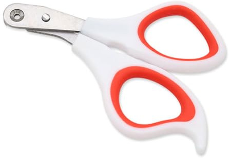 TOYZFRIENDY Ergonomischer Krallenschneider für Haustiere Krallenschere aus Robustem Material Kompakt für Katzen Hunde und Kaninchen Haustierpflege