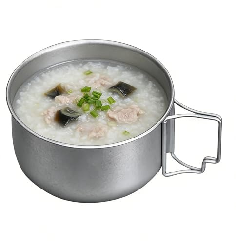 Genérico Olla De Camping | Cazo Plegable para Cocinar y Hervir Sopas - Marmita Plegable | para Acampada Senderismo Picnic Excursionismo Viajes Aire Libre y