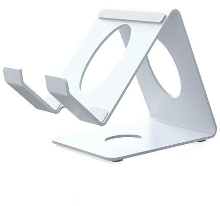 Travel Friendly Ergonomic Multi Purpose Metal Desktop Stand for Handheld Consoles and Mobile Devices Sturdy Construction Aluminum Gaming Stand